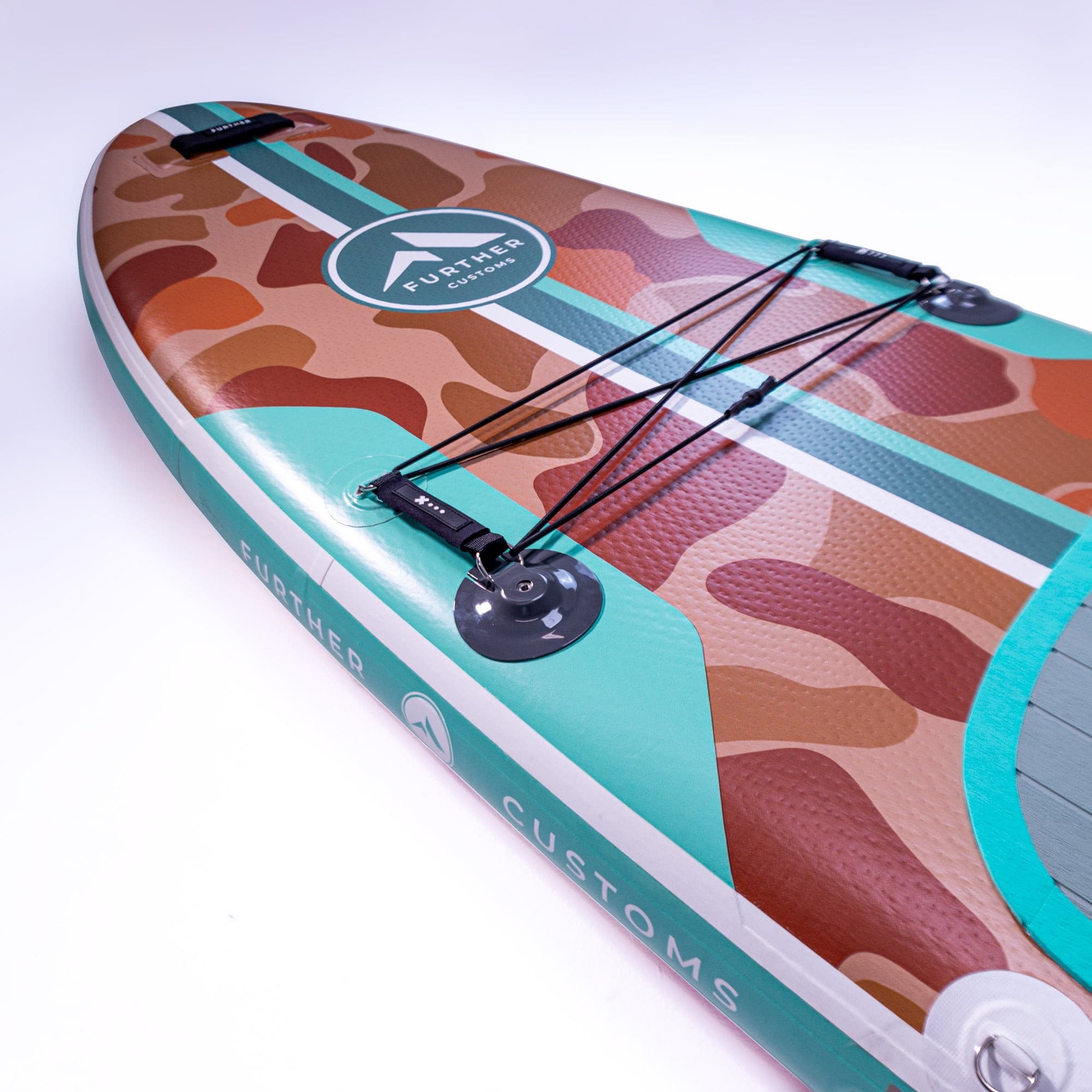 Further Customs Tamarack Sage Inflatable Paddleboard Kit Bow