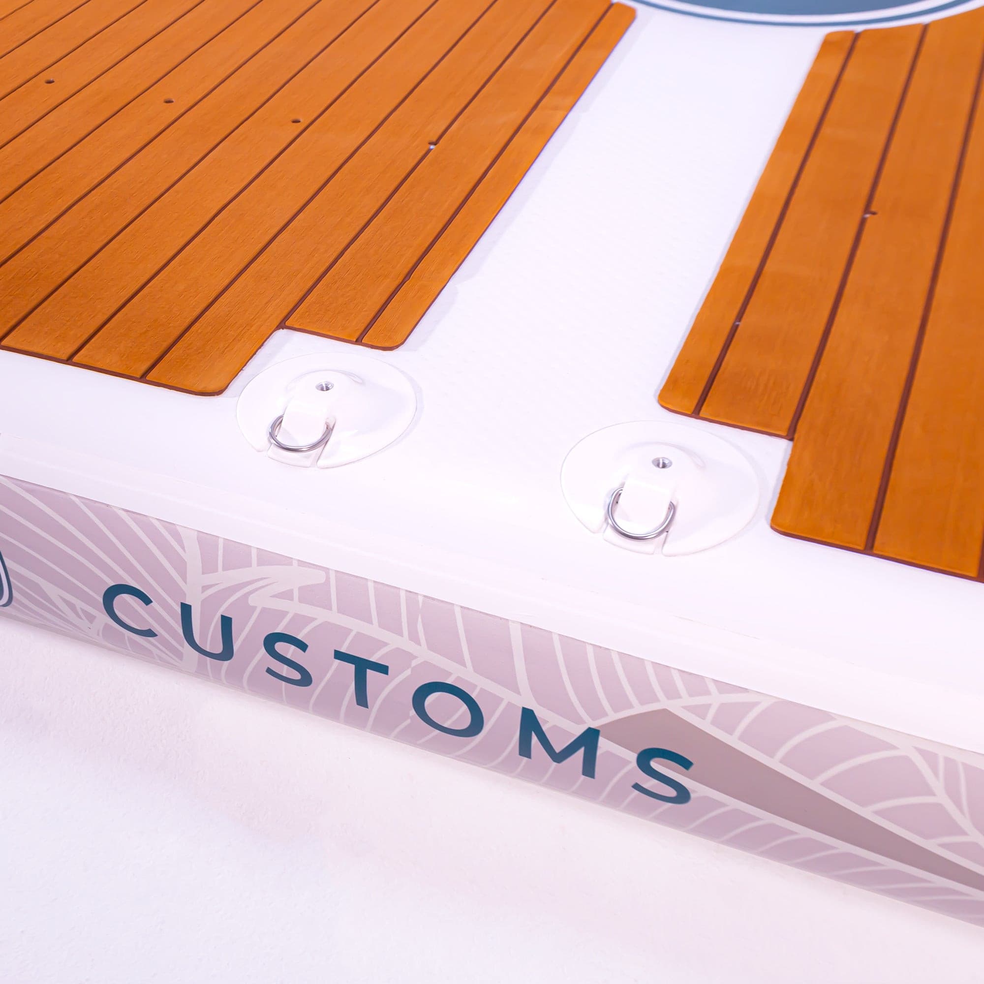 Further Customs - Avalon 778 Dock - inflatable Swim Platform - Accessory Mounts