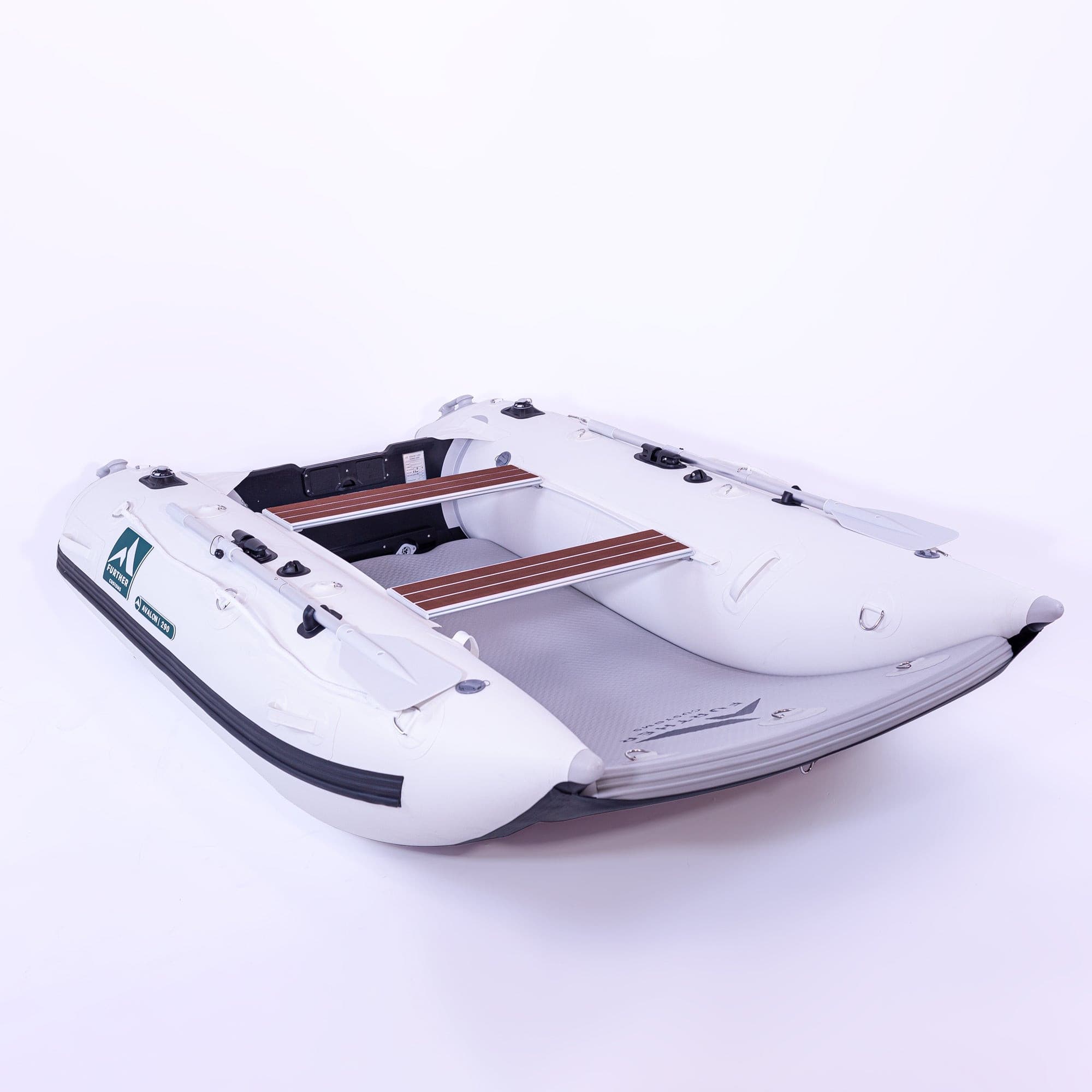 Further Customs Inflatable Catamaran Kit Front View